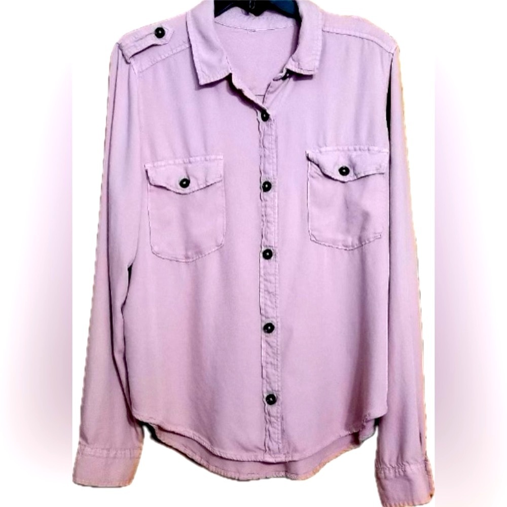 Sonoma Long Sleeve Button Up Blouse